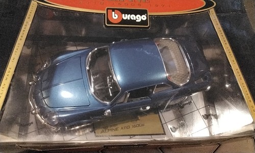Burago alpine a110 diecast - burago,