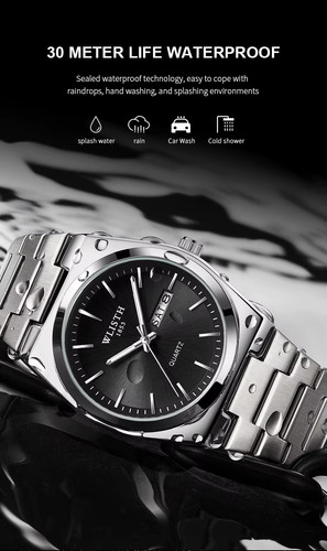 Montre quartz pour homme en - à,