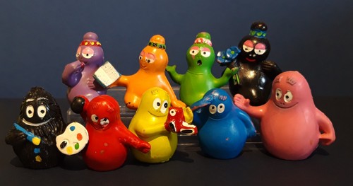 Barbapapa figurines vintage - barbapapa,