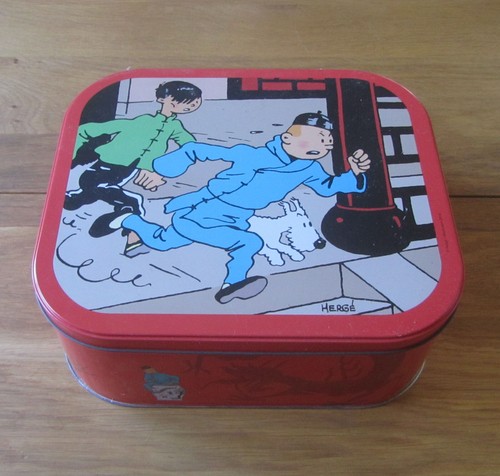 Boite tintin delacre le - tintin,