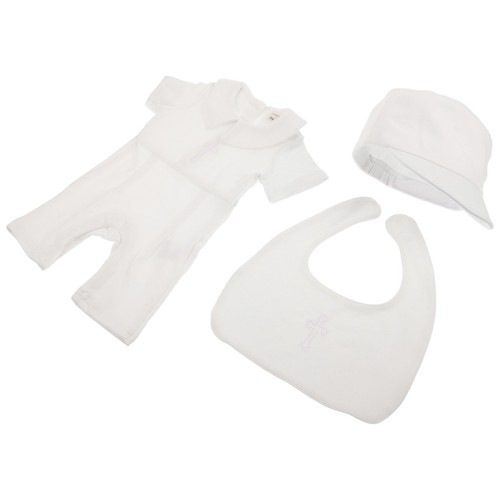 Combinaison baptême pour - ,