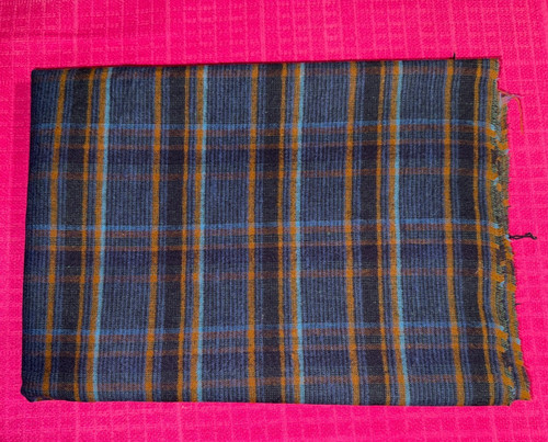 Tissu ancien tartan flanelle
