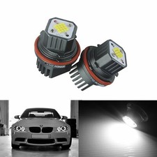 2x Ampoules 80W LED Angel Eyes Feux de jours Pour BMW Serie 5 E39 Serie 6 E63