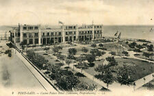 EGYPT PORT SAID Casino Palace Hotel Simonini Owner Stamp Censorship Back