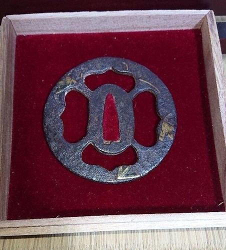 Ancien fer japonais - , tsuba