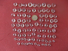 ++"542.20"  LOT DE  80  PETITES   PAMPILLES EN VERRE A FACETTES POUR LUSTRE