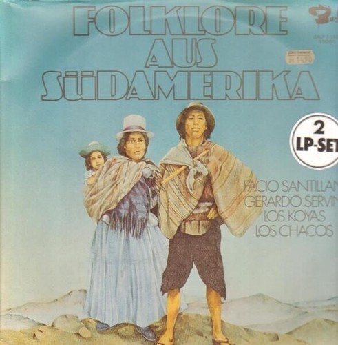 2xlp folklore aus südamerika - 2xlp,