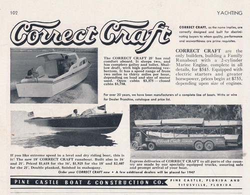 Magazine 1947 pine - ad,