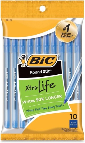 Bic round stic ball - pens, stick