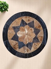 Tapis en peau de vache