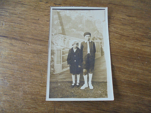 Photo ancienne portrait - , en