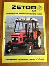 Zetor 5211 Tractor Brochure Tractor Brochure 24
