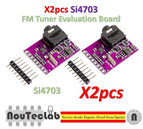 2pcs si4703 tuner - fm,