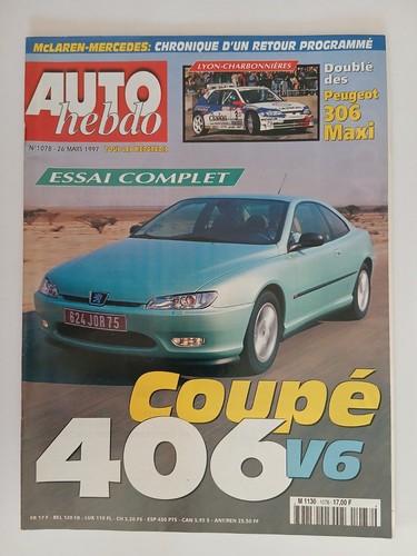 Auto hebdo 1078 3 1997 - auto,