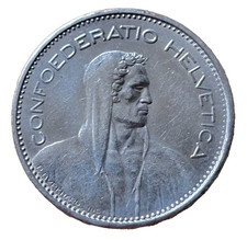 SUISSE - 5 Francs Berger des