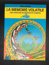 WALLI - MODESTE ET POMPON - ALBUM PUB - LA MEMOIRE VOLATILE - WALIBI - EO ( TBE)