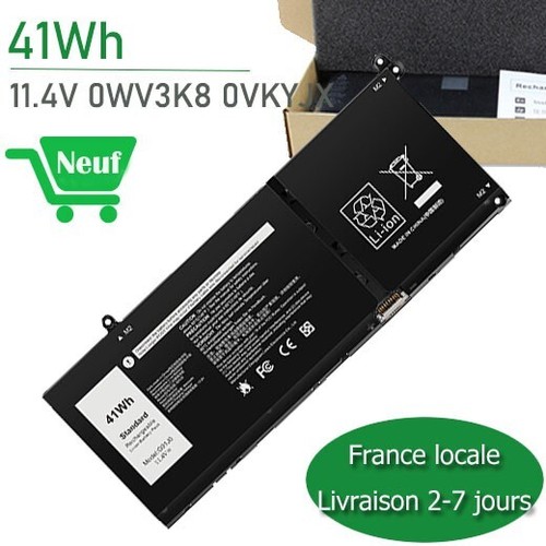 G91j0 batterie pour - batterie, dell