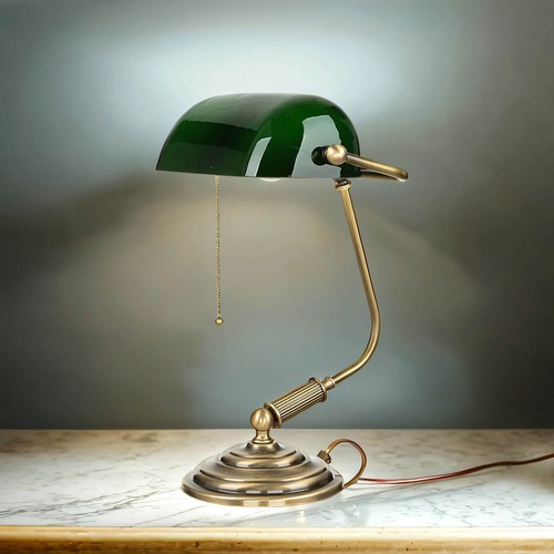 Lampe banquier bureau - banquier,