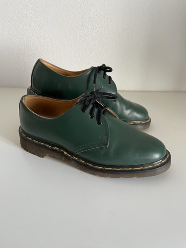 Chaussures doc martens vert - martens,