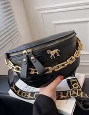 Sac Banane Femme Noir Simili