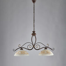 Lustre Salle À Manger Cuisine Balancier En Fer Forgé Classique BON-340