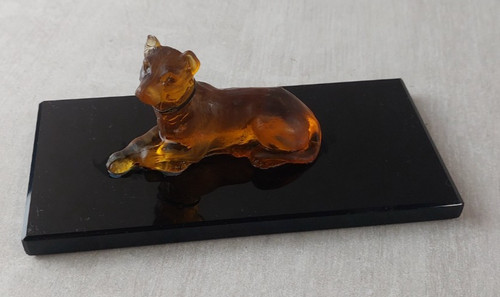 Ancien presse papier statue - presse, /