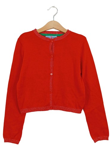 Benetton gilet fille rouge - gilet,