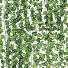 Lierre Artificiel Guirlande Chambre, 12 Pièces 26.4m Faux Lierre, Lieres Artific