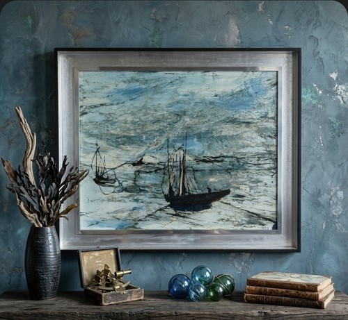 Magnifique tableau daté - magnifique,