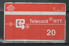 BELGIUM REMOTE CARD - RTT - TELECARD 20 - Belgian phone card