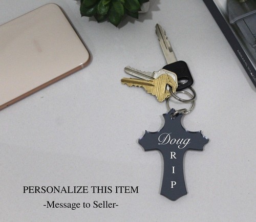 Cross key chain personalized - key, chain,personalized