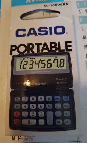 Casio portable 100vera - portable, sl-100vera