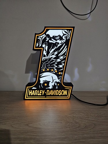 Enseigne harley davidson - enseigne,