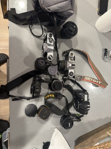 Vintage camera collection lot - vintage,