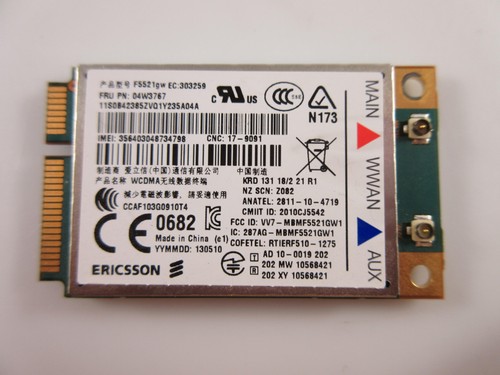 Carte wwan lenovo - wwan,