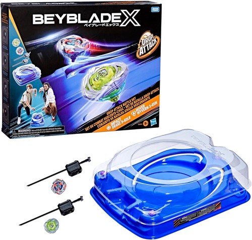 Beyblade drop attack - x,