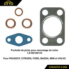 Pochette Joint Turbo PSA 1.6 HDI 110 753420 740821 750030 762328 GT1544v GARRETT