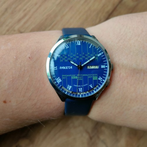 Montre soviétique raketa - soviétique,