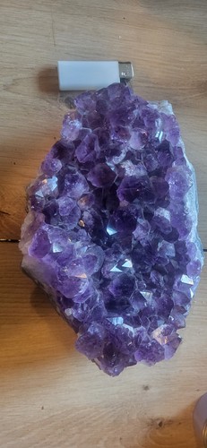 Améthyste naturelle violette