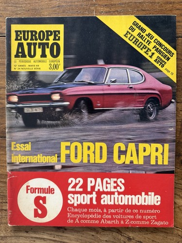 Europe auto mars 1969 - auto,