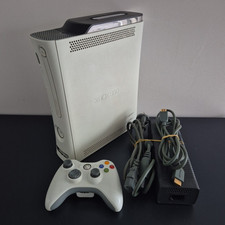 Console Microsoft Xbox 360 FAT Blanche 120Go Manette Cables Vintage Retrogaming