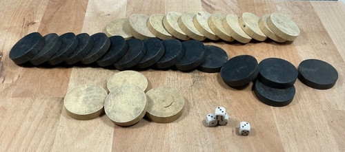 Lot ancien complet backgammon - ancien,
