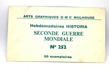 Antique DMC Mulhouse Arts Graphiques Historia Cardboard No. 252