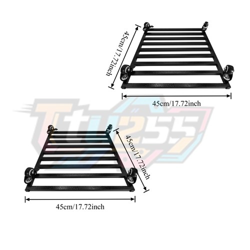 2pieces aluminum rolling metal - 2pieces,