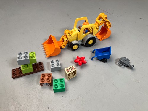 Duplo 10811 tractopelle - duplo,