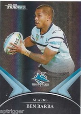 2016 NRL Traders Black Parallel Special (PS016) Ben BARBA Sharks