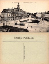 Tours LHotel de Ville Postcard