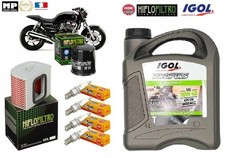 Pack Révision Vidange Filtre Huile Air Bougie +4L HONDA CB 750 Seven Fifty 92-03