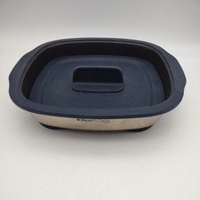 Tupperware MicroPro Grill Micro Pro Series Microwave Grilling Base & Lid Cooking