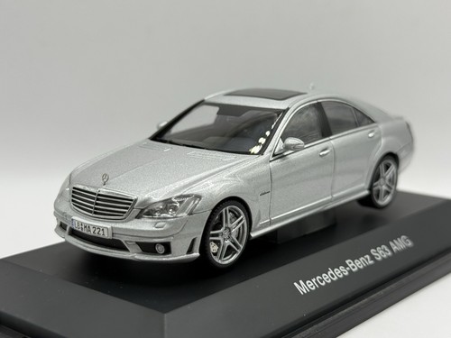 Mercedes s63 amg grise 43 - mercedes, 1/43